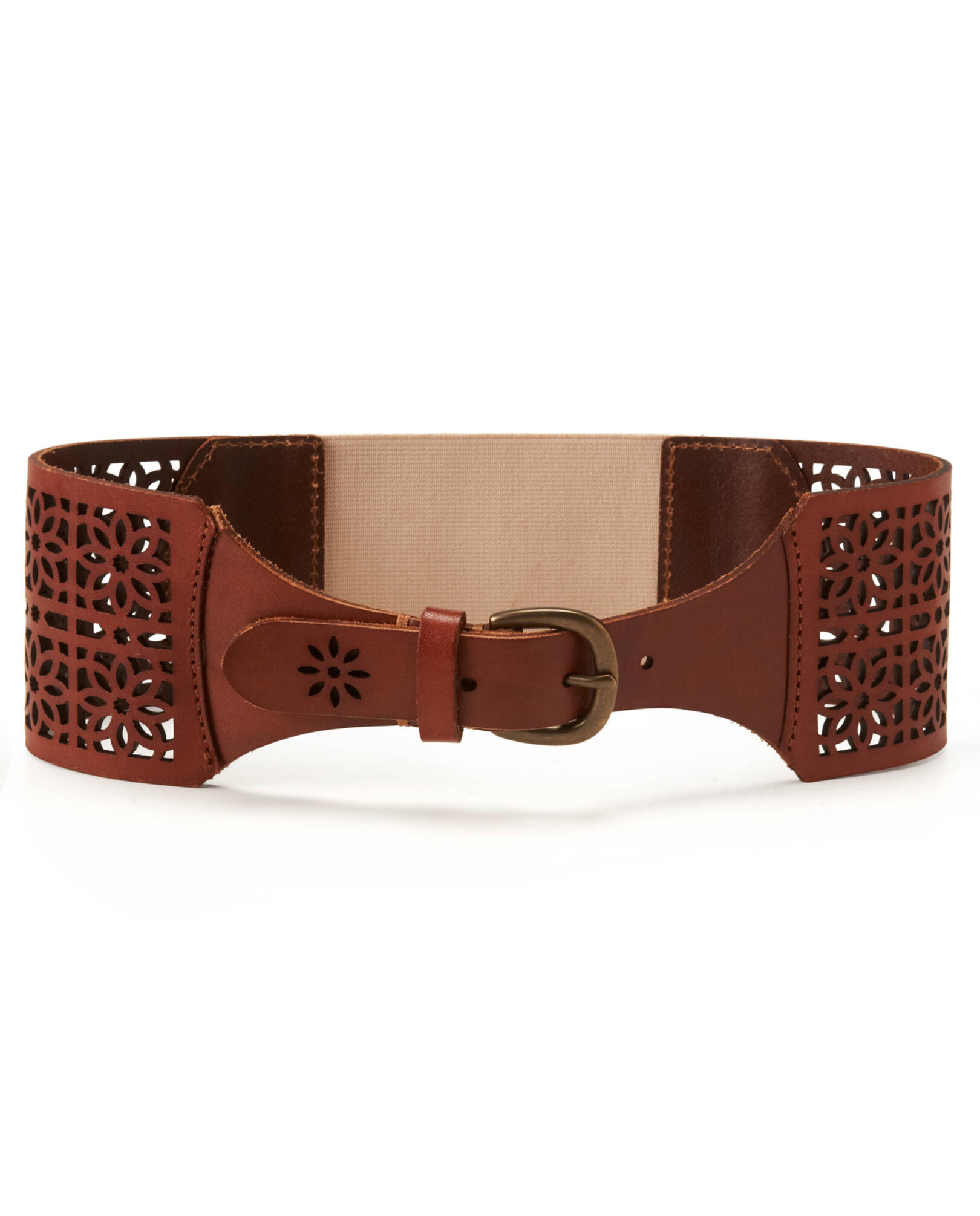 Laser Cut Stretch Belt